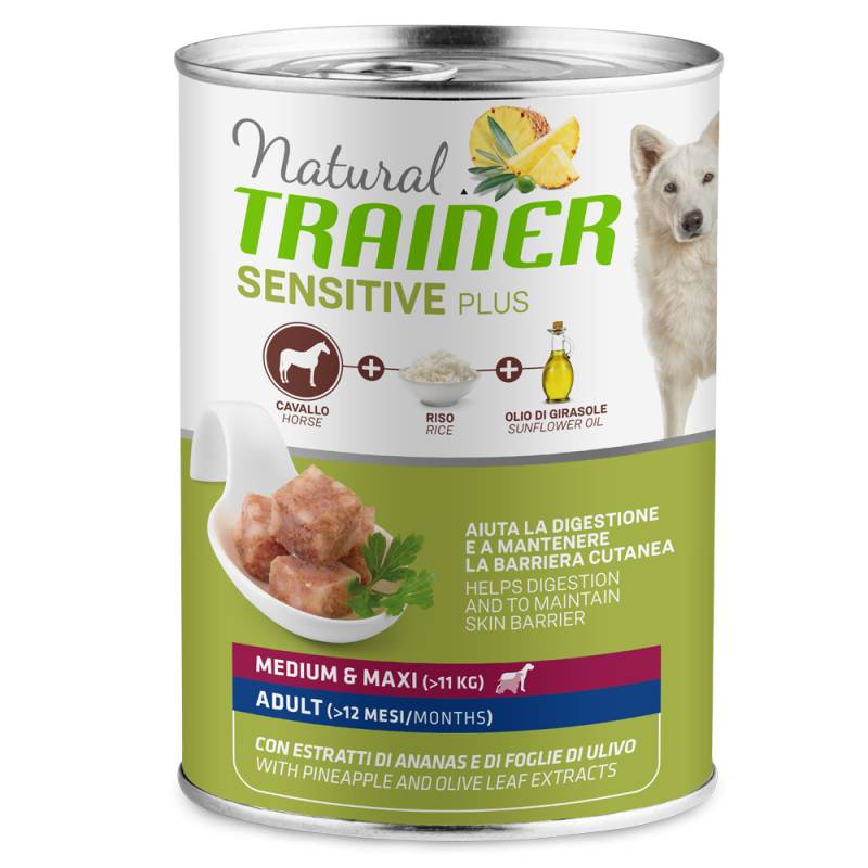 Natural Trainer Sensitive Plus Adult  - 12 x 400 g Pferd & Reis von Trainer Natural Sensitive