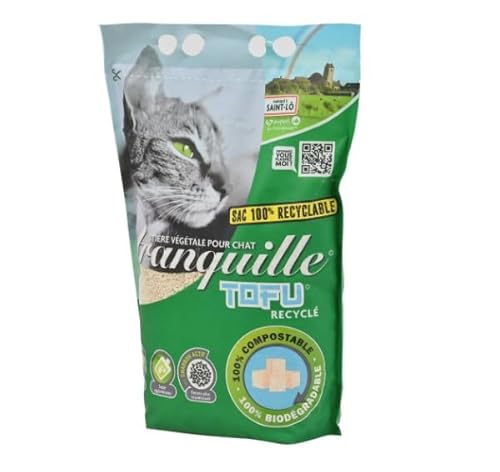 Tranquille - Tofu recyceltes Katzenstreu, klumpend, 4 Liter von Tranquille