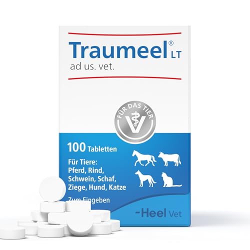 Traumeel LT ad us. vet. 100 Tabletten | Natürliches Tierarzneimittel für Hunde, Katzen, Pferde, Rinder, Schweine, Schafe und Ziegen | Made in Germany von Traumeel