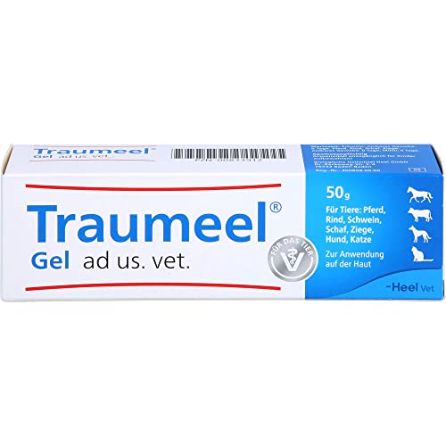 Traumeel Gel ad us. Vet. 50g für u.a. Hunde, Katzen und Pferde | Natürliches Tierarzneimittel | Made in Germany von Traumeel