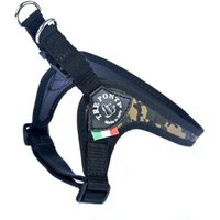 Tre Ponti Geschirr Easy Fit Mesh Camo verstellbar grün M von Tre Ponti