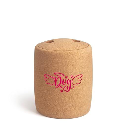 Tree Urn Biologisch Abbaubare Gedenkurne Für Haustierasche, Urne Für Tierasche, Fasst Haustierasche Bis Zu 40 KG, 2,9 Liter, Aschehalter (Dogs’ Angel) (Pink, Dogs’ Angel) von Tree Urn