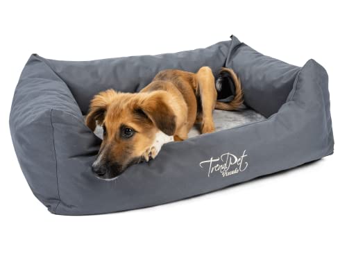 TrendPet Viscado - orthopädisches Hundebett grau von TrendPet