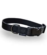 Hundehalsband Biothane STAY 25mm, Größe: L - 35-50cm, Farbe: schwarz von Treusinn