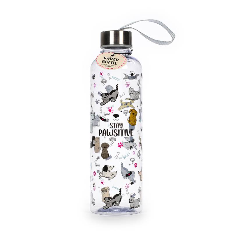 Wasserflasche "Stay Pawsitive" - 700 ml von Tri-Coastal Design