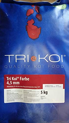 qdwq-US Tri Koi Farbe - Qualitäts-Koifutter - 4,5 mm (5 kg) von qdwq-US