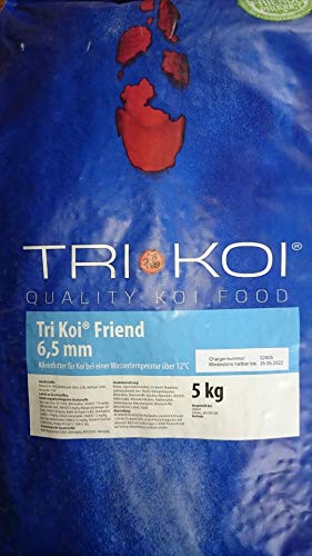 qdwq-US Tri Koi Friend Koifutter 6,5 mm 5 kg - Qualität aus der Schweiz! von qdwq-US