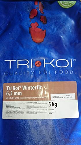 Tri Koi Winter Fit - sinkendes Koifutter - 6,5 mm - 5 kg von qdwq-US