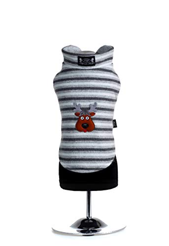 Trilly Tutti Brilli DomizianogriXS Sweatshirt mit Applikation, XS, Grau von Trilly Tutti Brilli