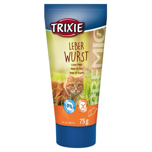 Trixie Premio Leberwurst für Katzen - Bundle - 3 x 75g von Trixie -