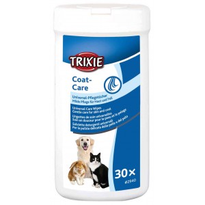 Trixie Coat Care Reinigungstücher für Hund, Katze (30 Stück) Pro 2 Stück von Trixie