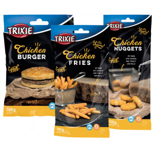 Trixie Hühnchen Fastfood Hundesnacks 2 x Hühner Pommes (2 x 100 g) von Trixie