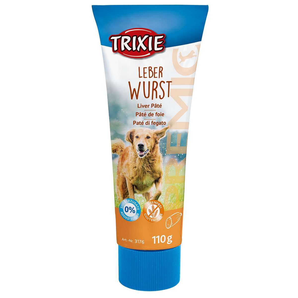 Trixie PREMIO Leberwurst für Hunde 12x110g von TRIXIE