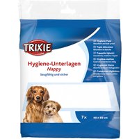 Trixie Welpen-Unterlagen - Nappy-Stubenrein - L 40 x B 60 cm, 7 Stück von TRIXIE