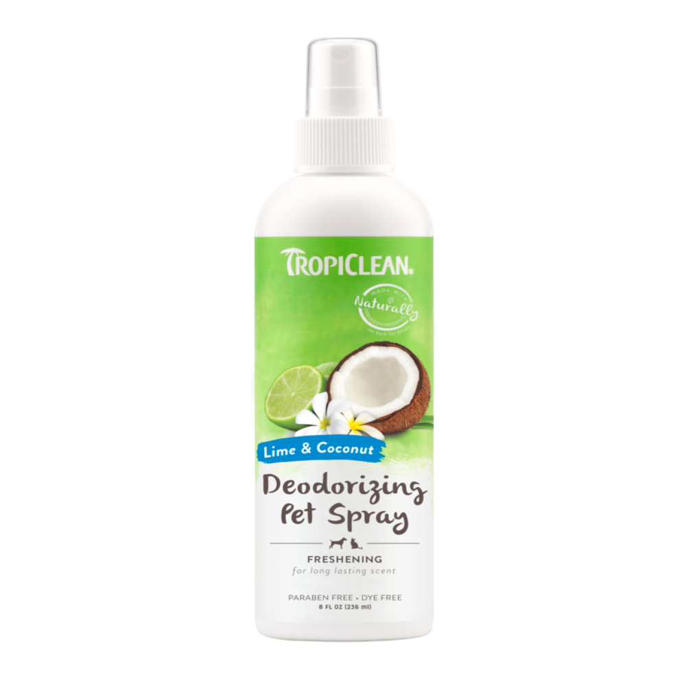 TropiClean Lime & Cocoa Duftspray - 236 ml von TropiClean