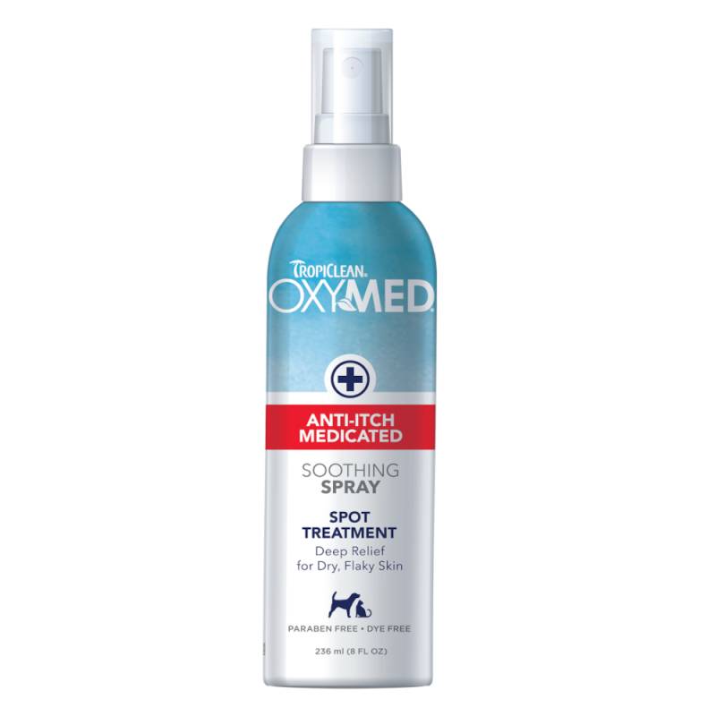 TropiClean OxyMed Anti-Juckreiz-Spray - 236 ml von TropiClean