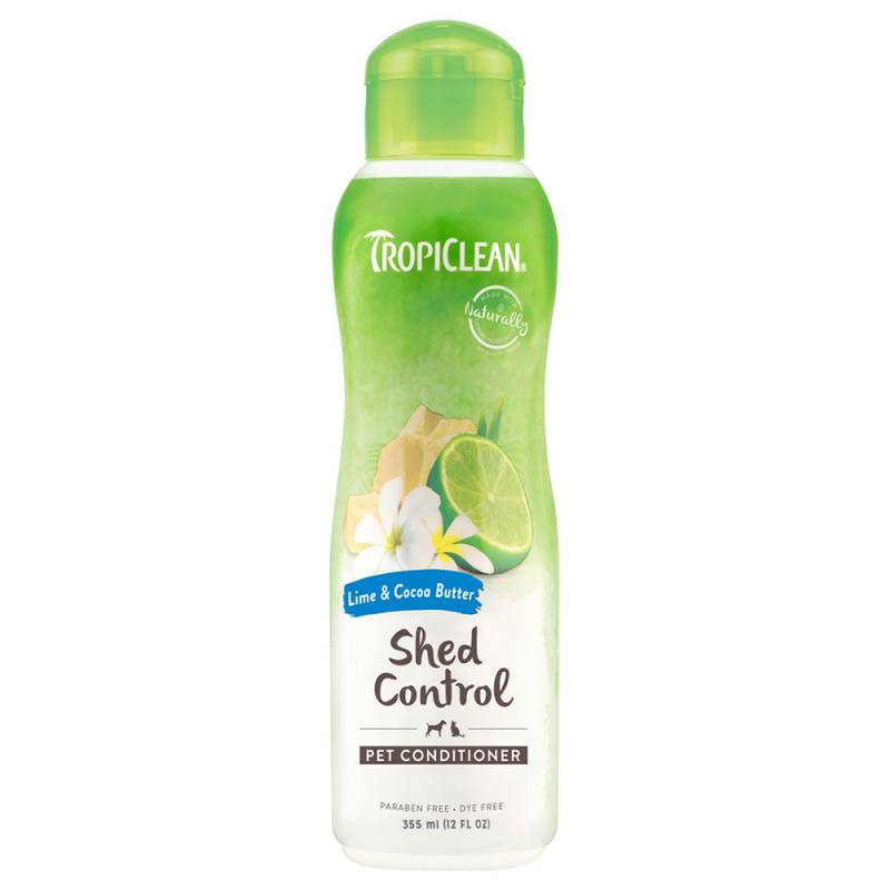 TropiClean Shed Control Lime & Cocoa Shampoo - 355 ml von TropiClean