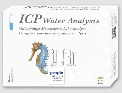 Tropic Marin ICP Water Analysis, Professionelle ICP-Meerwasser-Laboranalyse von Tropic Marin