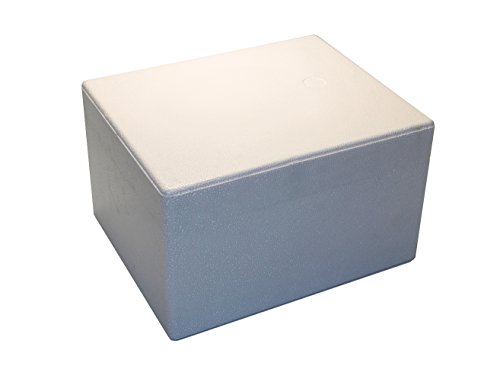 TropicShop Styroporkisten/Styroporbox/Thermobox 310 x 250 x 185mm - 5,6L - Warmhaltebox - Kühlbox für Getränke/Lebendsmittel von TropicShop