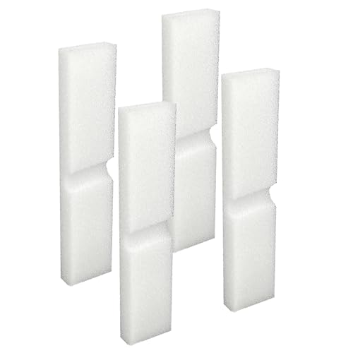 TropicAqua Ersatz-Aquarium-Schwamm-Filterpads für Aquarien, geeignet für FX4 FX5 FX6 (4 Stück) von TropicAqua