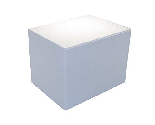 Styroporkisten/Styroporbox/Thermobox 40x30x30cm - 19,5L - Warmhaltebox - Kühlbox für Getränke/Lebendsmittel von TropicShop