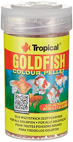 Essen für Fische Goldfish 100 ml Mahlzeiten Fische essen Fische Aquarium Goldfischglas von Tropical