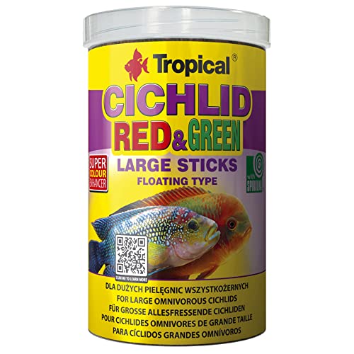 TR-63736 Cichlid Red&Green Large Sticks - 1000 ml von Tropical