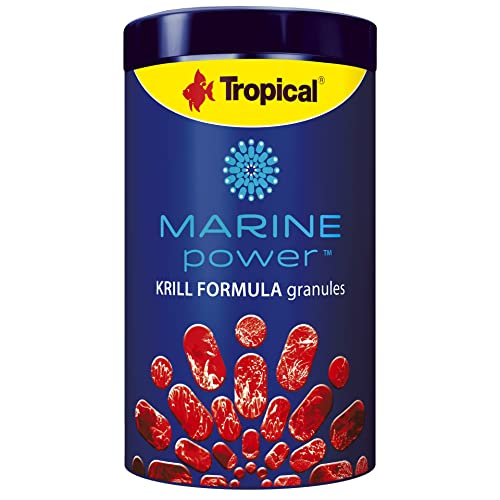 Tropical 1000 ml Marine Power 30% Krill Formula Granulat Premium Meerwasser von Tropical