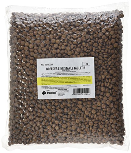 Tropical BL Staple Tablet B Hauptfutter Bodentabletten, 1er Pack (1 x 1 kg) von VORAGA