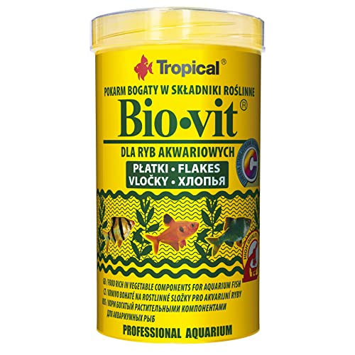 Tropical Bio-VIT Flockenfutter, 1er Pack (1 x 500 ml) von Tropical