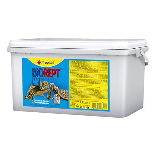 Tropical Biorept W - Food for Aquatic Turtles - 1 5kg von Tropical