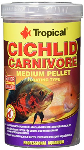 Tropical Cichlid Carnivore Medium Pellet, 1er Pack (1 x 500 ml) von Tropical