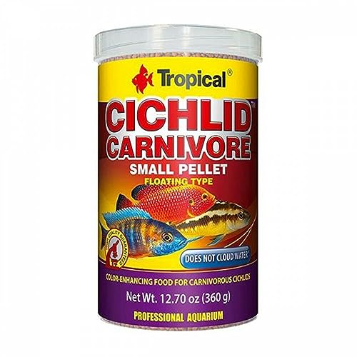 Tropical Cichlid Carnivore Small Pellet, 1er Pack (1 x 1 l) von Tropical