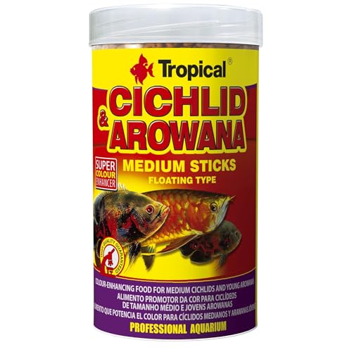 Tropical Cichlid & Arowana Medium Sticks, 1er Pack (1 x 250 ml) von Tropical