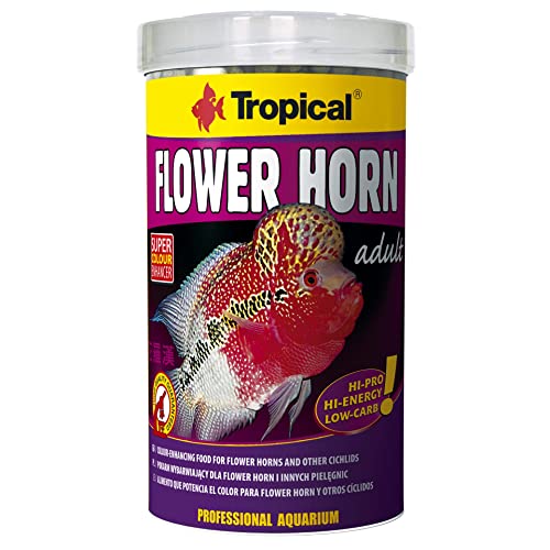 Tropical Flower Horn Adult Pellet, 1er Pack (1 x 500 ml) von Tropical