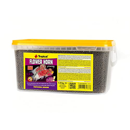 Tropical Flower Horn Young Pellet, 1er Pack (1 x 3000 ml) von Tropical