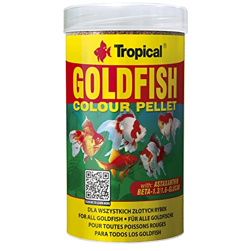 Tropical Goldfish Color Pellet 250 ml Wasser Frische von Tropical