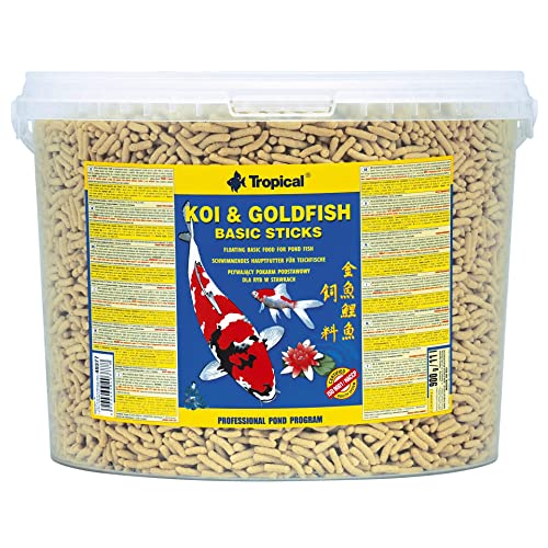 Tropical Koi und Goldfisch Basic Sticks, 1er Pack (1 x 11 l) von Tropical