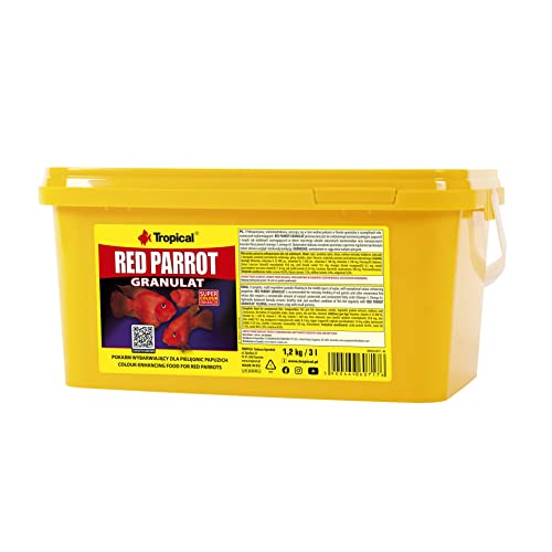 Tropical Red Parrot Granulat, 1er Pack (1 x 3000 ml) von Tropical