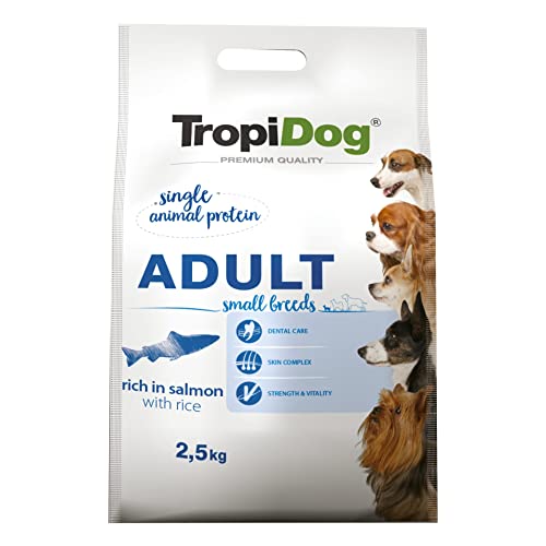 Tropical TROPIDOG Premium Adult S Rich IN Salmon 2,5KG von Tropical