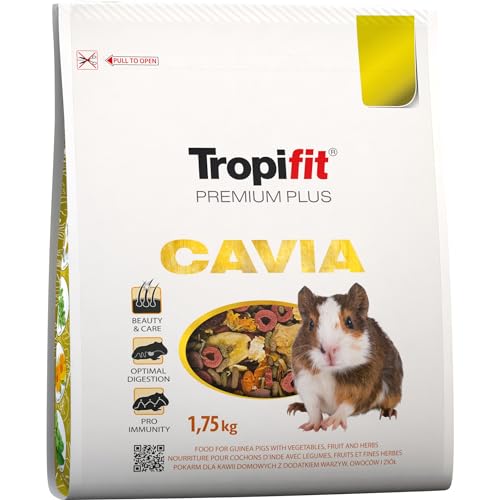 CAVIA TROPIFIT Premium Plus - Qualitätsfutter für Meerschweinchen 1,75kg von Tropifit