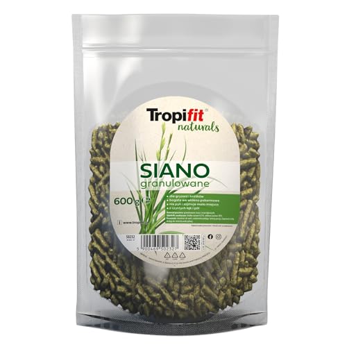 TROPIFIT Naturals Siano GRENZBAR 600G - Futter für Kaninchen, Meerschweinchen und andere kleine Säugetiere und Nagetiere von Tropifit