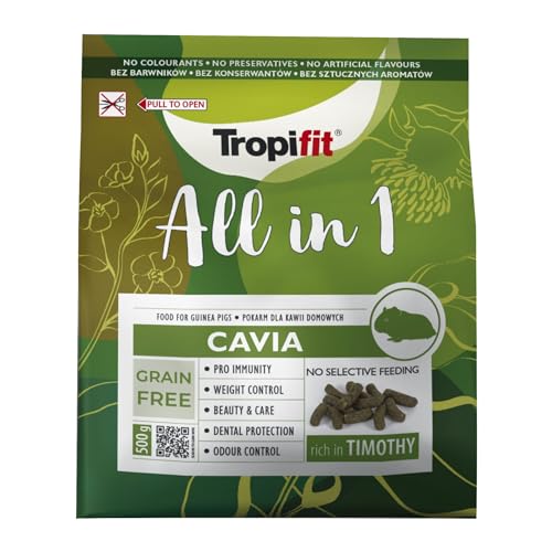 Tropifit All in 1 Cavia - Futter für Kavios (Meerschweinchen) 500g von Tropifit