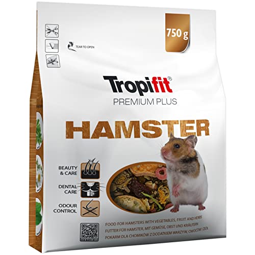 Tropifit Premium Plus Hamster Köder 750g von Tropifit