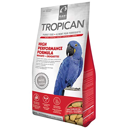 H-Ari Papageienfutter Hari TROPICAN High Performance Biscuits 1,5kg von Tropimix