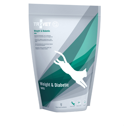 TROVET Weight & Diabetic WRD Katzenfutter - 3 kg von Trovet