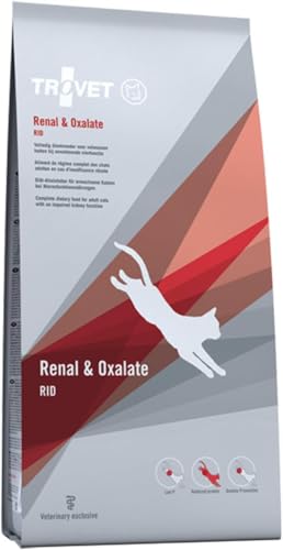 Trovet Renal & Oxalate RID Trockenfutter | 2,5 kg | Diät-Alleinfuttermittel für Adulte Katzen | Zur Unterstützung bei Niereninsuffizienz und Harnkristallen aus Oxalat oder Urat von Trovet