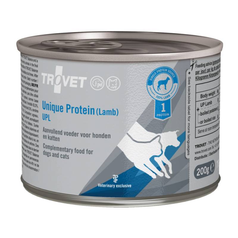 Trovet Unique Protein UPL - Dosen - Lamm - 6 x 200 g von Trovet