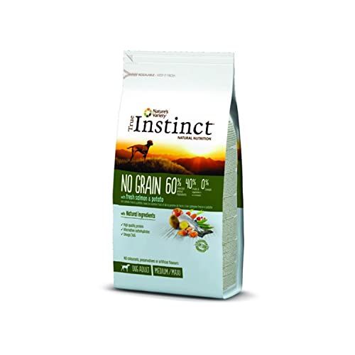 True Instinct - True Instinct No Grain Medium con Salmón - 1946 - 12 KG. von Nature's Variety