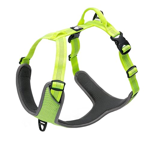 TRUE LOVE Hundegeschirr Outdoor Adventure II Reflektierende Weste mit 2 Leinenbefestigungen passende Leine und Halsband erhältlich TLH6071 von Truelove